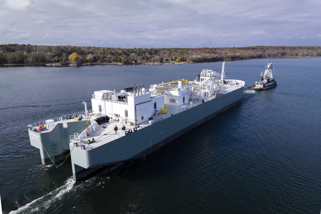 Clean Everglades, the newest member of the Seaside LNG fleet
